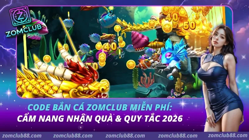 Code Bắn Cá Zomclub Miễn Phí - Cách Nhận & Lưu Ý 2026 2 Code bắn cá zomclub miễn phí