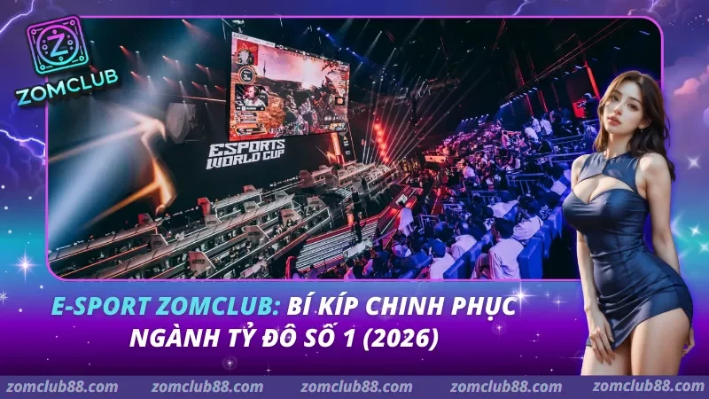 E-sport Zomclub: Bí Kíp Chinh Phục Ngành Tỷ Đô Số 1 (2026) 2 E-sport Zomclub