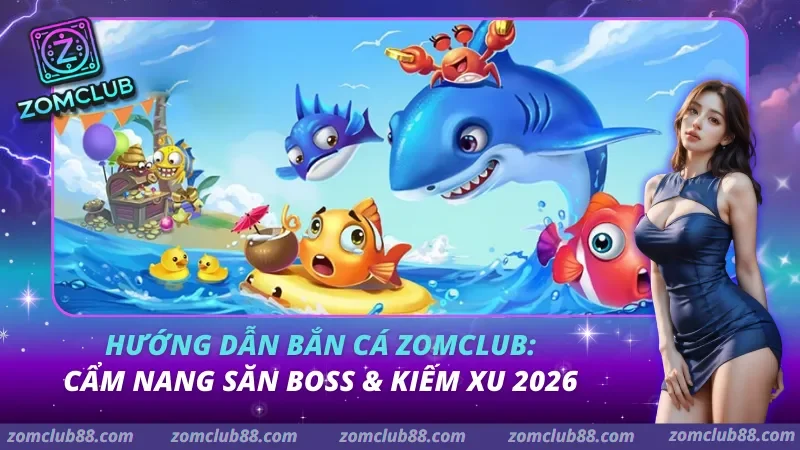 Hướng Dẫn Bắn Cá Zomclub - Cách Chơi, Mức Đạn & Mẹo An Toàn 2026 1 Hướng dẫn bắn cá Zomclub