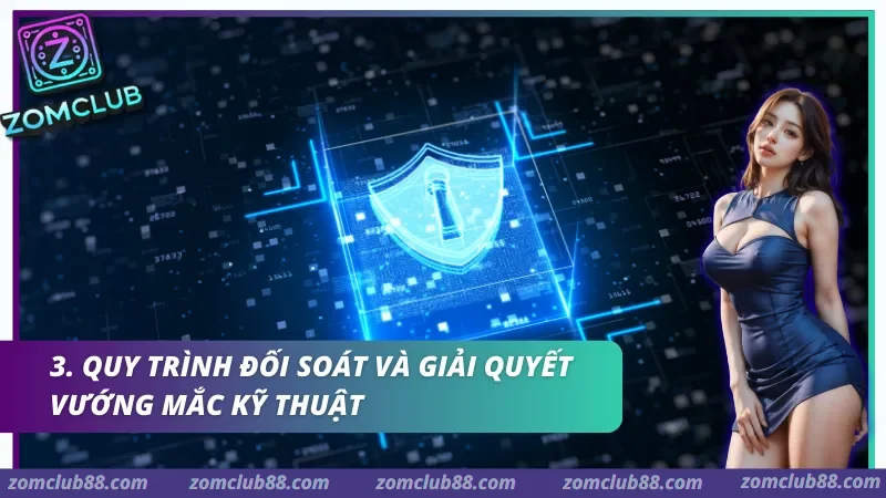 Quy trình gửi yêu cầu hỗ trợ ZomClub gồm tiếp nhận xác minh kiểm tra và phản hồi