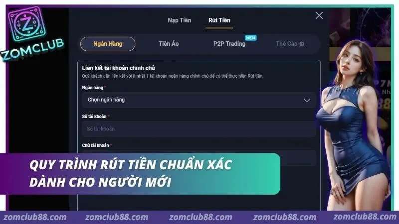 Hình ảnh Huong Dan Rut Tien Zomclub 1 1 trong bài viết Lỗi Rút Tiền Zomclub - Cách Xử Lý Nhanh 2026. Giao diện kiểm tra lỗi rút tiền Zomclub và trạng thái lệnh giao dịch